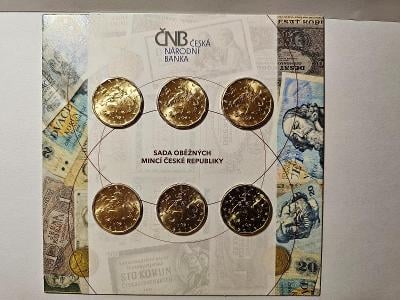 Sada obežných mincí - 20,- Kč rok 2018 a 2019