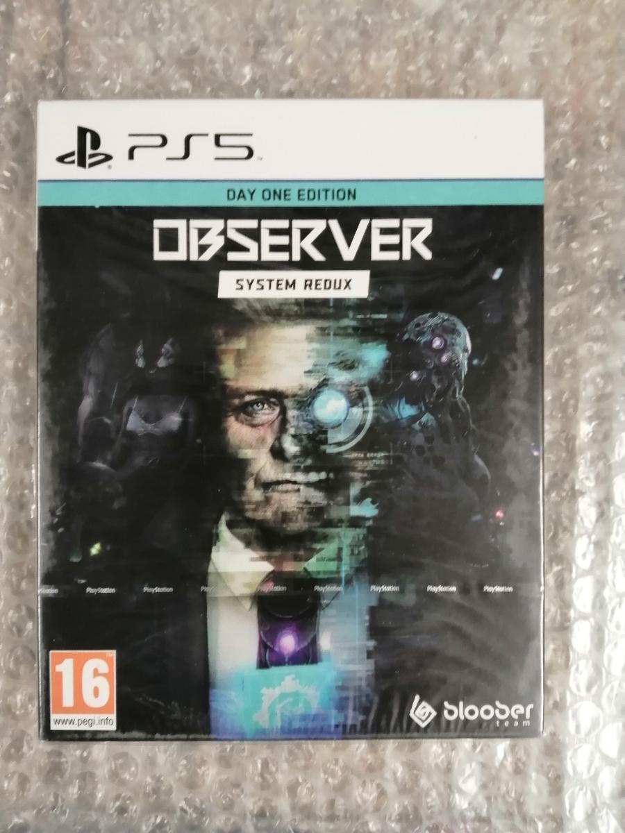 Observer: System Redux Day One Edition PS5 nové nerozbalené - Počítače a hry
