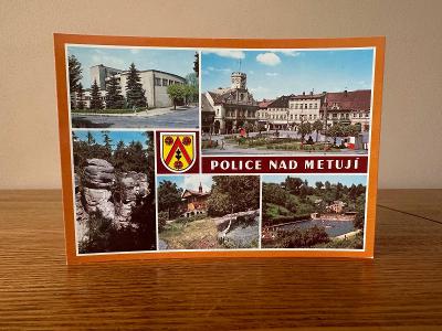 stará pohlednice - POLICE NAD METUJÍ 