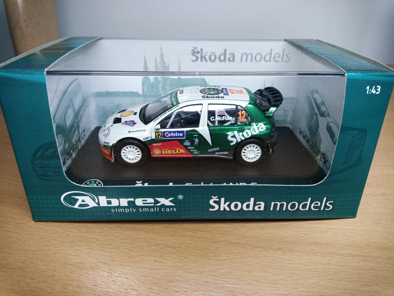 ABREX Škoda Fabia WRC C. McRae Rally Australia 2005 - Modely automobilov