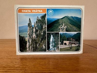 stará pohlednice - CHATA VRÁTNA