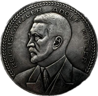 Edukativní novoražba medaile z roku 1939 se střeleckým motivem