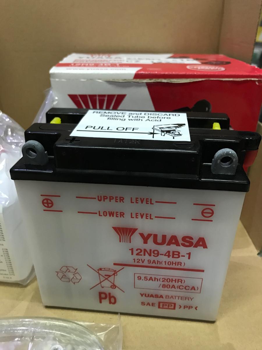 Nová značková batéria Yuasa 12N9-4B-1 12V 9Ah - Auto-moto