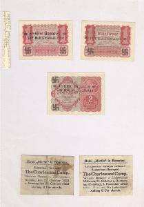 Rakousko 1919-22 sbírka reklamních a propagand. přetisků ex. J.Holna!