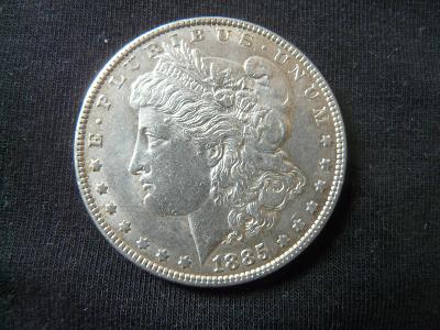 USA 1 Morgan dolar 1885 (mincovňa Philadelphia) Ag