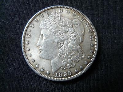 USA 1 Morgan dolar 1896 (mincovňa Philadelphia) Ag