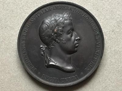 Ferdinand V..Korunovace  1836 v Miláně..RU