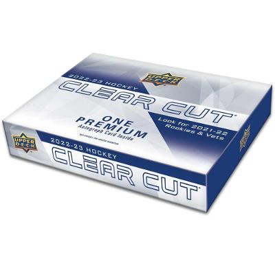 2022-23 Upper Deck NHL Clear Cut Hobby Box