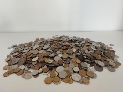 Velká sbírka mincí z celého světa
