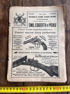 reklamní plakát - první český velkoobchod se zbraněmi /z56/
