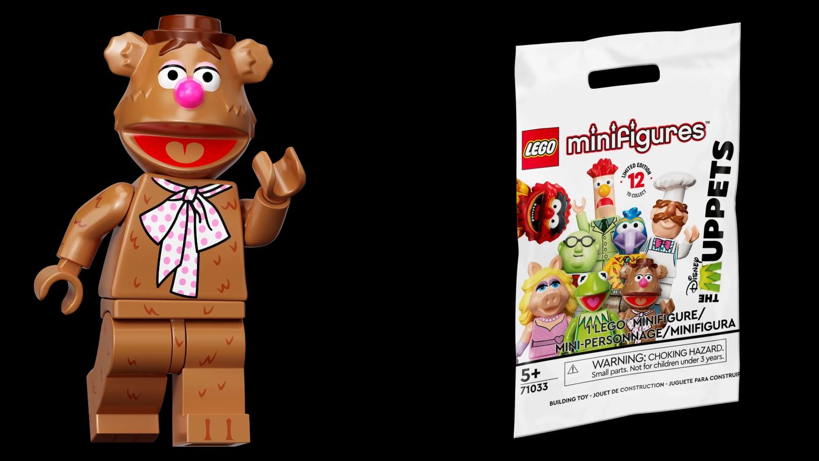 Minifigúrka LEGO® 71033 The Muppets – Medveď Fozzie - Hračky