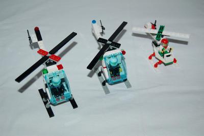 LEGO ORIGINÁL 80. - 90.léta vrtulník 3x