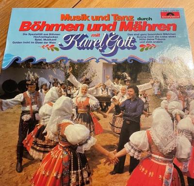 Karel Gott LP -Musik und Tanz durch Böhmen und Mähren