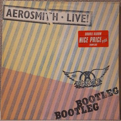 2LP Aerosmith - Live! Bootleg EX