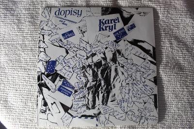 Karel Kryl - Dopisy -NM/EX+- ČSR 1992 LP Absolutní rarita!