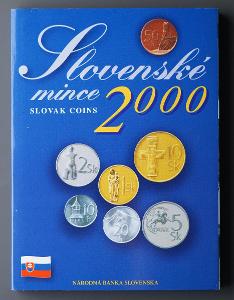 Súprava obežných mincí Slovensko 2000