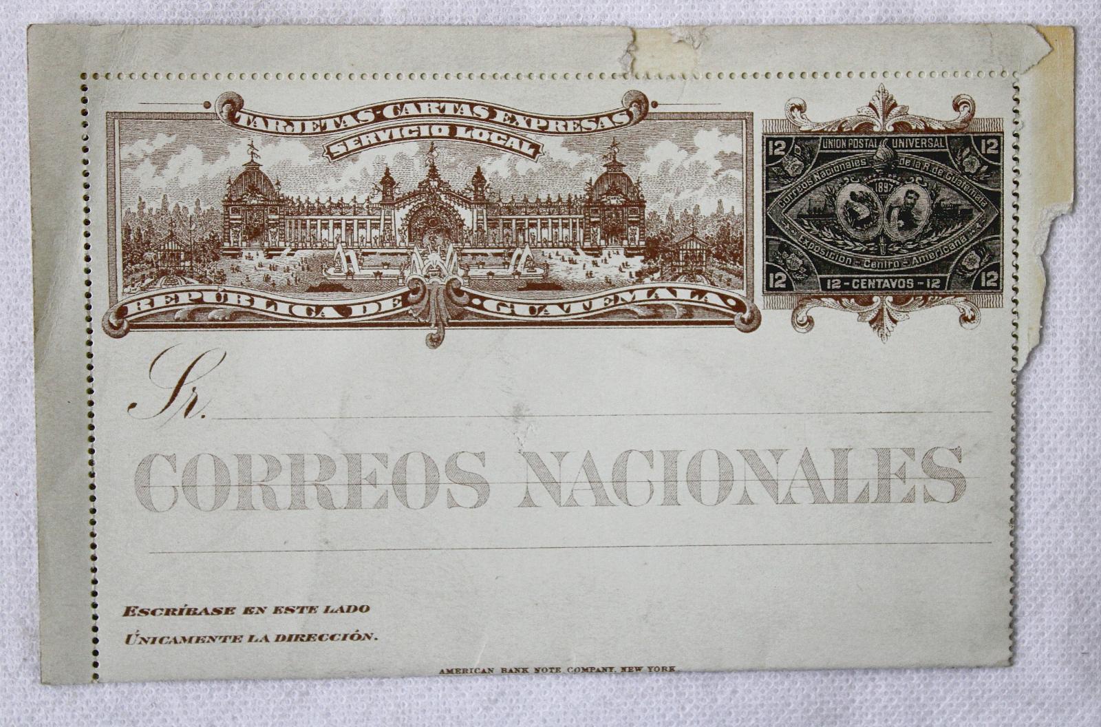 Listy, Guatemala 1897 (k7) - Filatelia