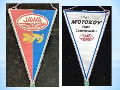 Vlaječka JAWA  Motokov Praha Export