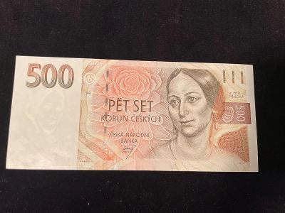 Bankovka 500 Kč, 1993, A 50 500000 !!!, UNC