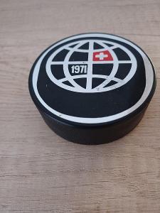 Puk rarita- Mistrovství světa v ledním hokeji 1971 Švýcarsko