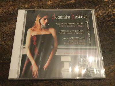 CD Dominika Hoškova.       Bach , Monn , Offenbach 