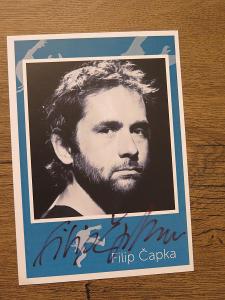 Filip Čapka - originální autogram