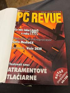 Prodám svázané časopisy PC revue 1999