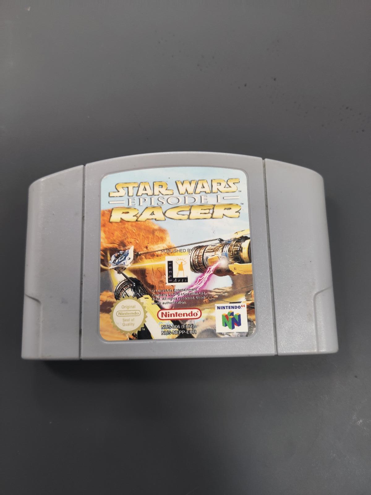 Hra star wars racer na Nintendo 64 - Počítače a hry