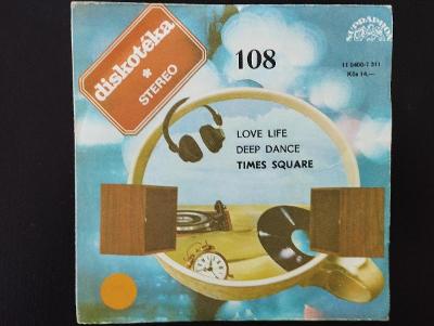 SP edice Diskotéka č. 108 - TIMES SQUARE - Love Life / Deep Dance