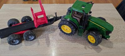 Traktor John Deere + Kombajn