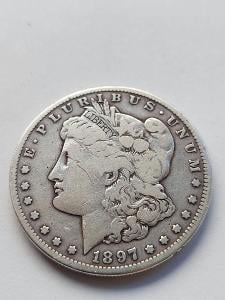Morgan Dollar 1897 S
