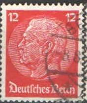 Německo 1934 -č.512 - Prezident Paul von Hindenburg