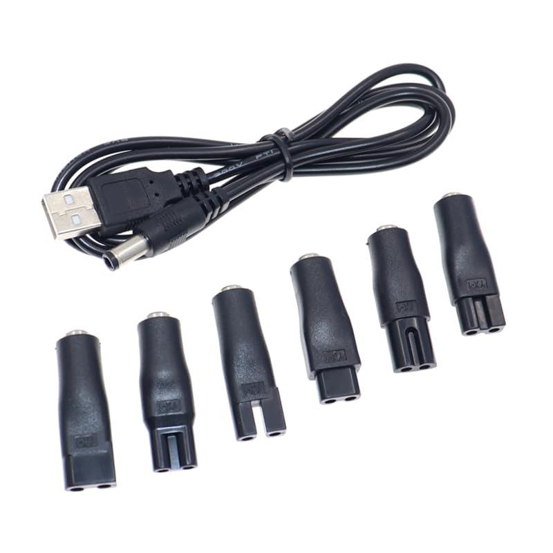 Univerzálny USB kábel so 6 zástrčkami pre elektrické zariadenia (369) - Elektro