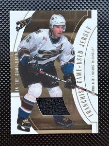 2002-03 ITG Be A Player Franchise Game Used Jersey Gold- Jagr /10!🔥