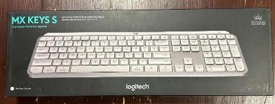 Bezdrátová klávesnice Logitech MX KEYS S - bílá