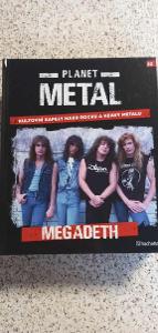 kniha metal planet megadeth
