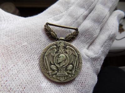 Stará vojenská medaile, řád z války Rumunsko