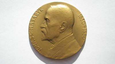 T. G. Masaryk 100-ročné výročie narodenia 1950