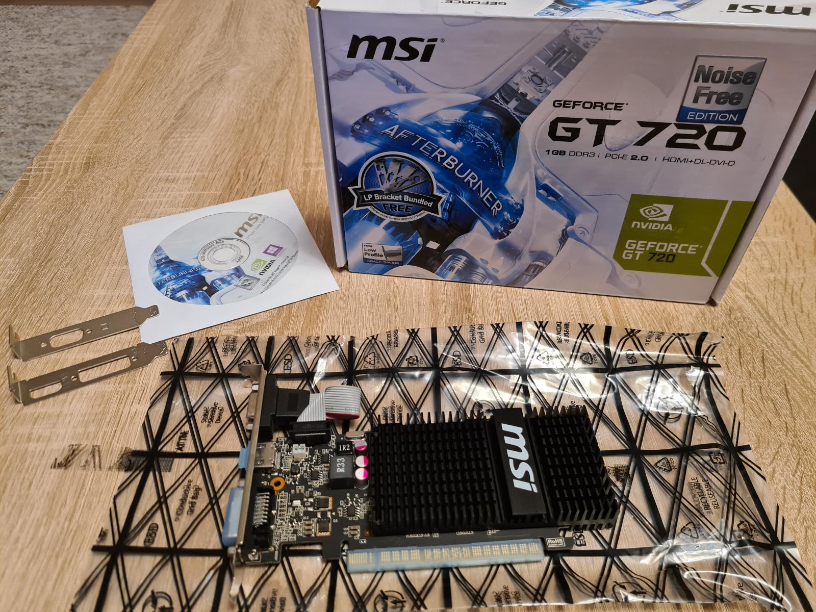 MSI NVIDIA GeForce GT 720 - Počítače a hry
