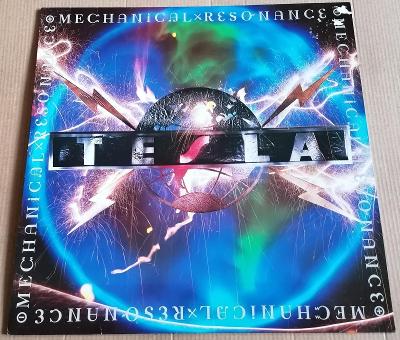 LP TESLA - MECHANICAL RESSONANCE/EX++, TOP STAV, 1986