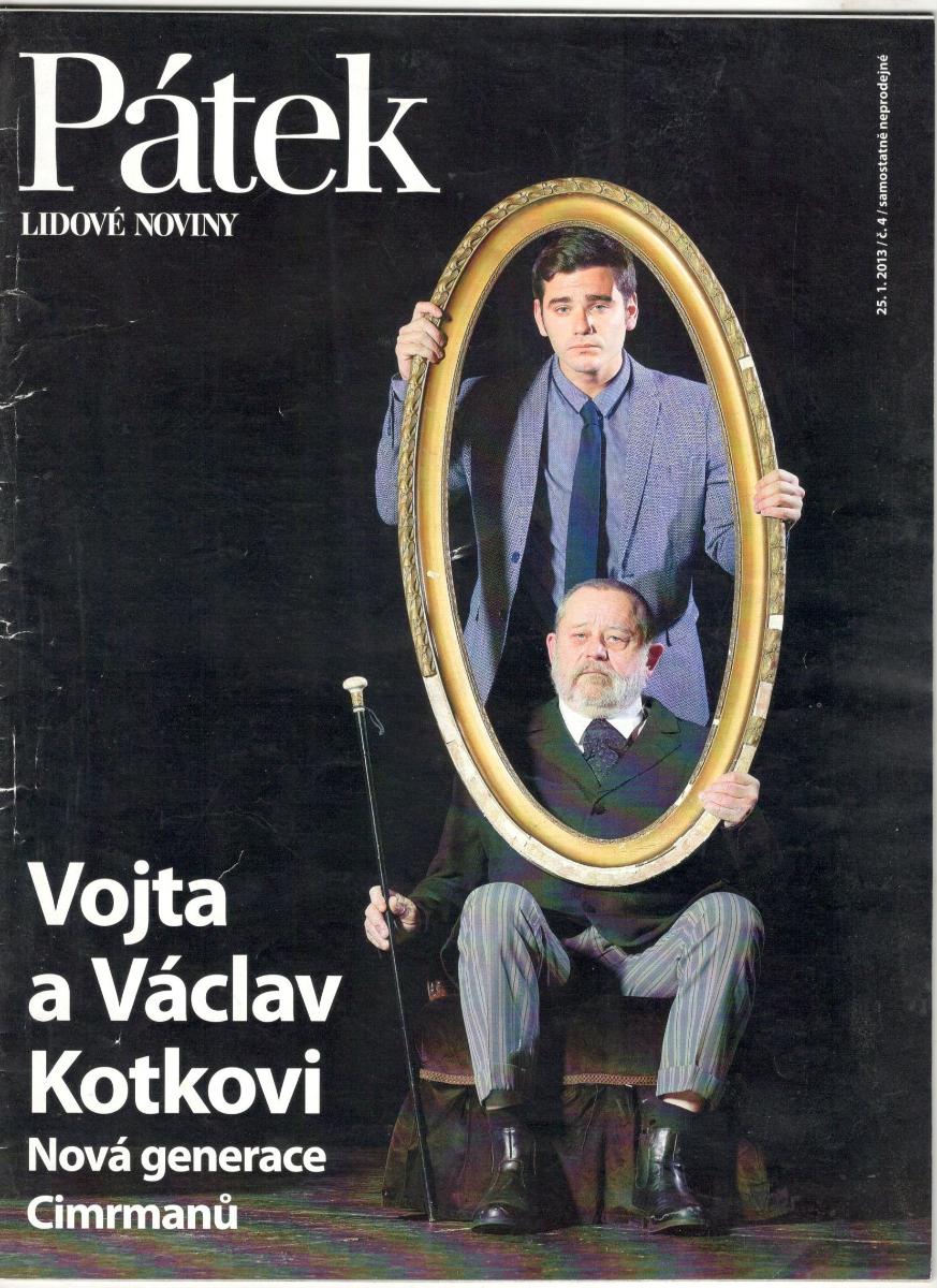 2013 Piatok LN 4 Vojta & Václav Kotek Cimrman, naši prezidenti, 402 - Knihy a časopisy