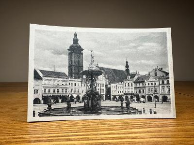 stará pohlednice - České Budějovice 