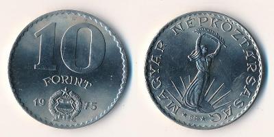Maďarsko 10 forintů 1975