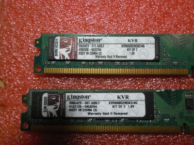 DDR2 Kingston 4GB - 2x2GB , 800MHz