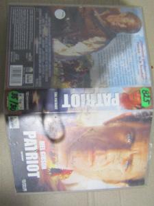 VHS - Patriot, Mel Gibson , historický film, Bonton video