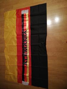 Německa vlajka a sala