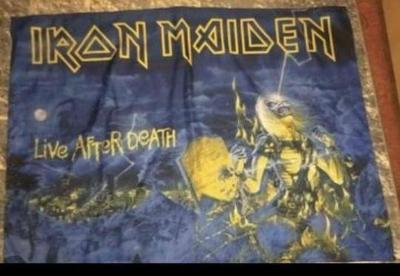 Iron maiden - live after death vlajka