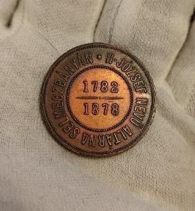 Banskoštiavnický zlatnik 1878 KB, originál, nádherný a hľadaný