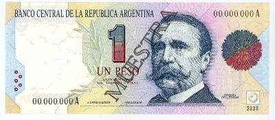 Argentína 1 peso Convertible 1992 - 1994 (ND) Specimen