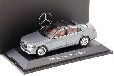 Mercedes-Benz S Class V223 Selenite Grey 1:43 - Herpa